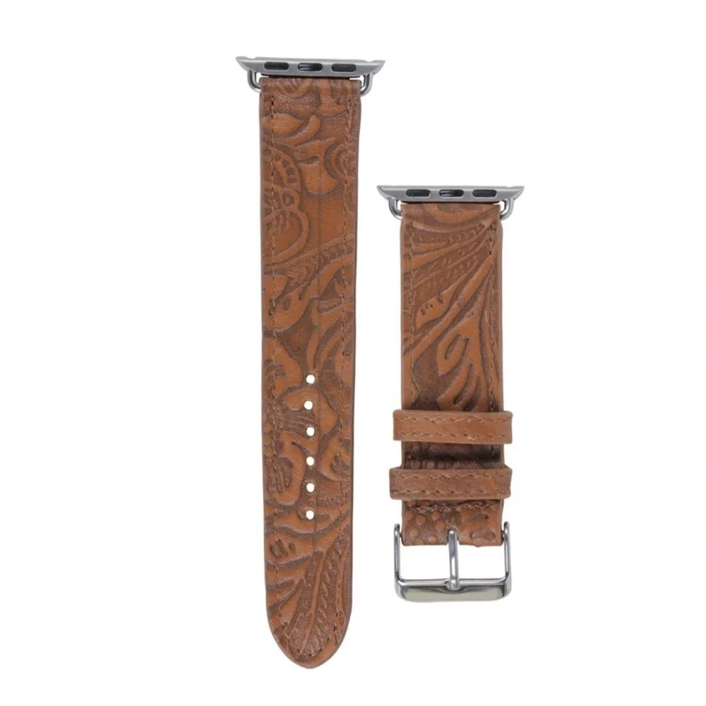 Genuine leather Apple Watch bands, snakeskin, hairon, plain leather and more - Picture 7 of 14